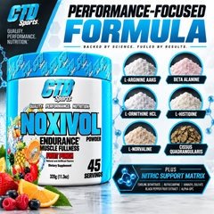 Noxivol Nitric Oxide Support Powder | 45 Servings