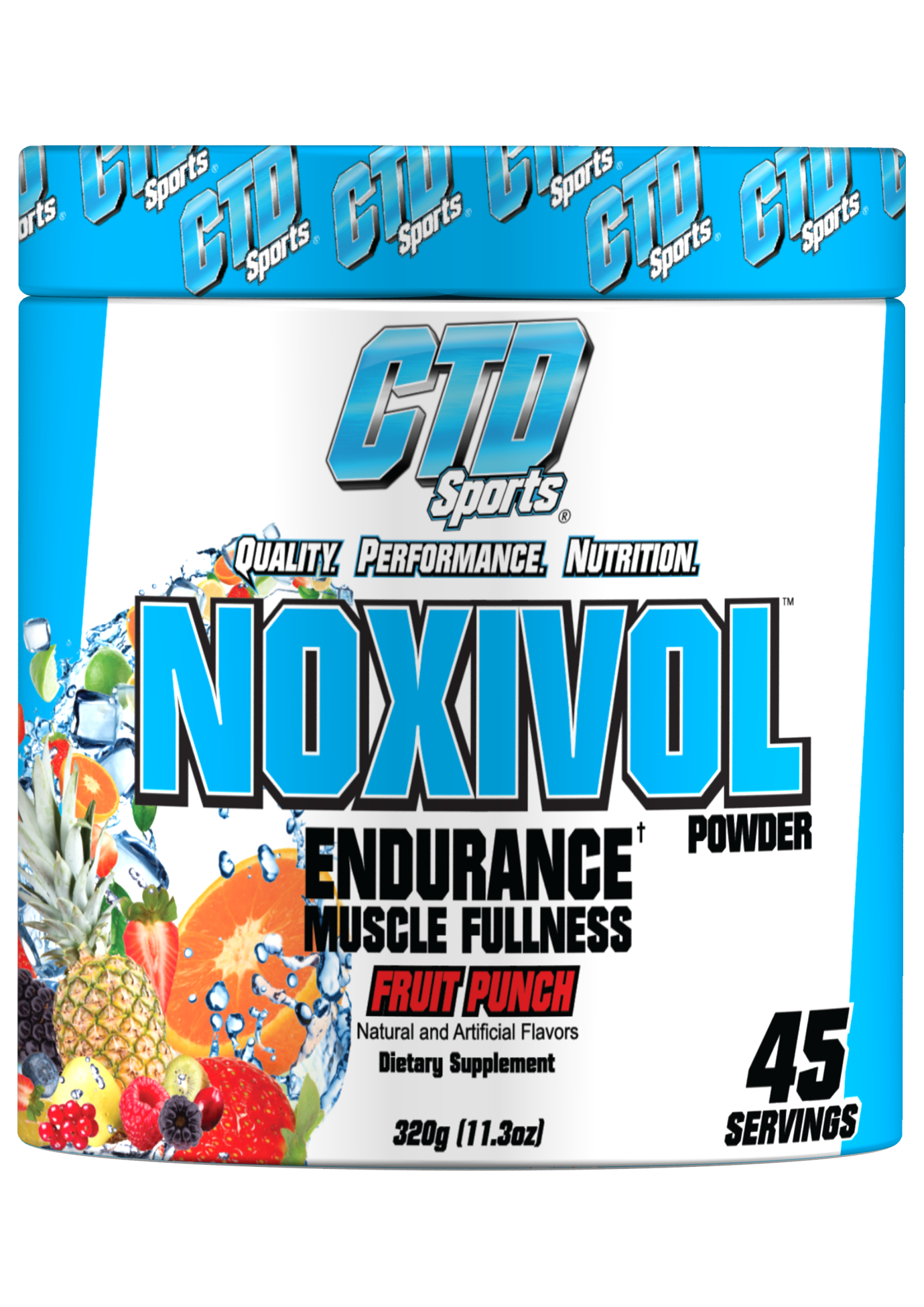 CTD Sports Noxivol Fruit Punch Powder